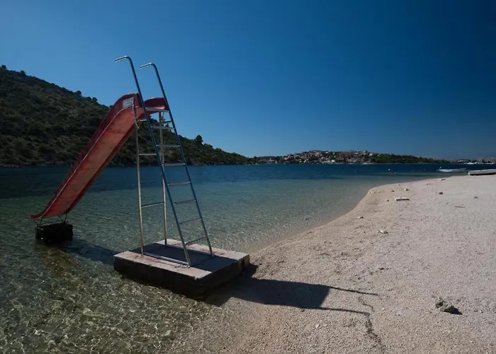 In Stupin Celine With Sea View, Balcony, Air Conditioning, Wifi 5149-1 *